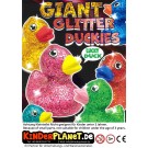 Giant Glitter Ducks in 65mm Kapsel