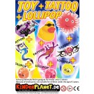 Spielzeug + Tattoo + Lollipop -  in 90mm Kapsel